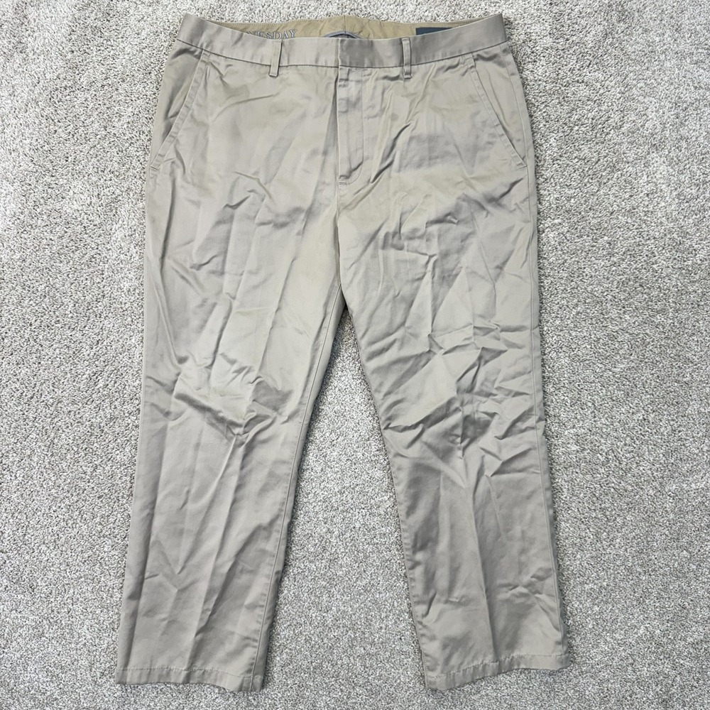 Bonobos Chinos Mens 36 Wednesday Straight Leg Tan Khaki EUC